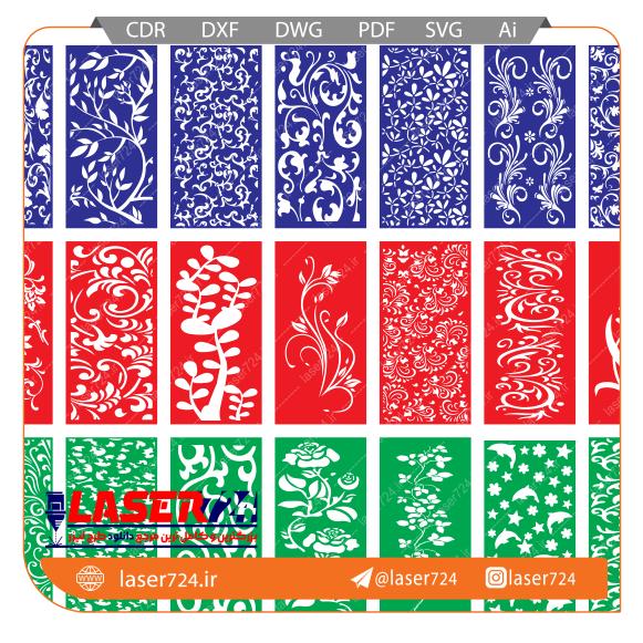 تصویر طرح پنل گل و گیاه #1